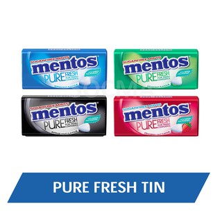 Mentos Pure Fresh Tin Strawberry Mint 35g | Shopee Malaysia