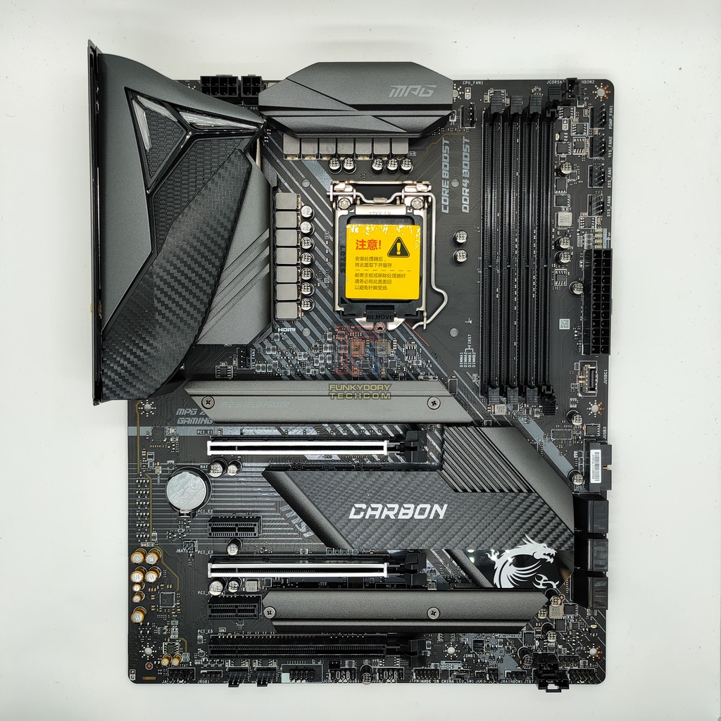 MSI MPG Z490 GAMING CARBON WIFI ATX LGA1200(10/11th Gen) Motherboard
