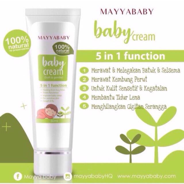 Mayya Baby Cream Shopee Malaysia