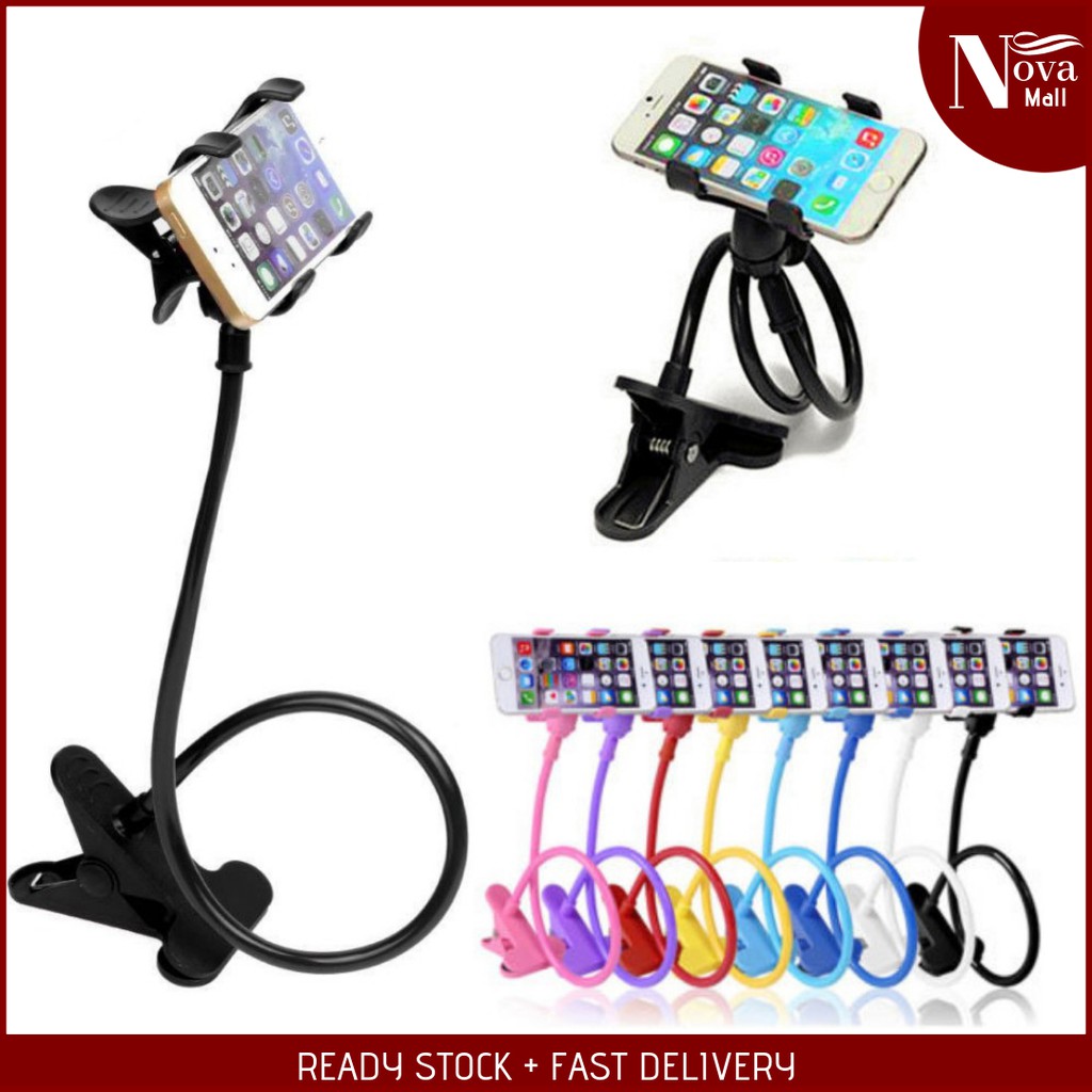 70CM Lazy Phone Holder Smartphone Stand Car Office Table Handphone ...