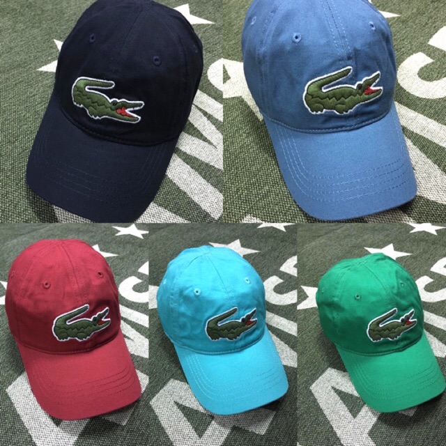 lacoste cap big logo