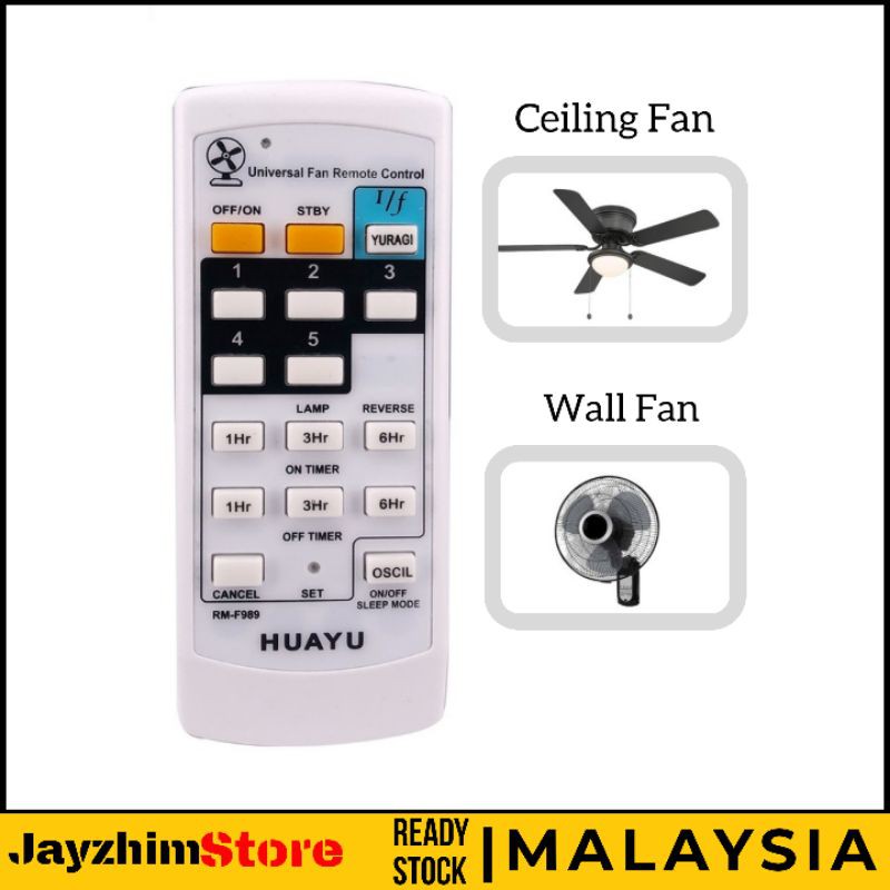 Universal Wall Ceiling Fan Remote Control Compatible For Panasonic KDK