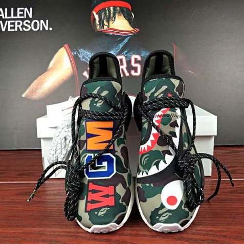 bape pharrell nmd