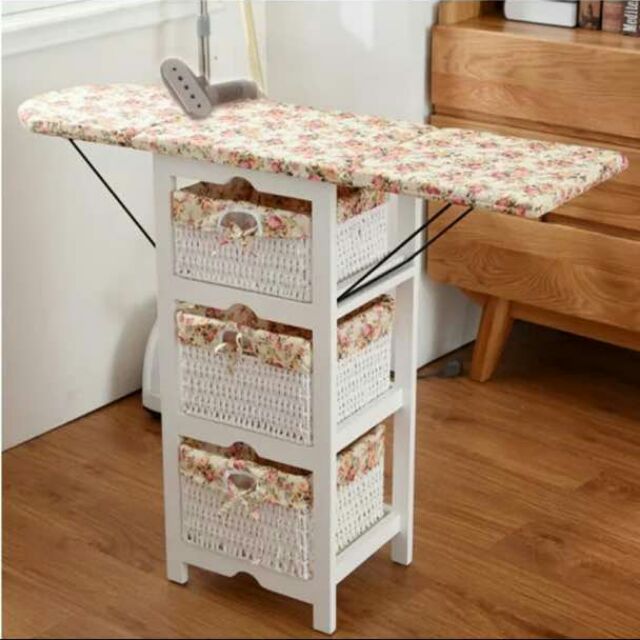 Portable Iron Board With Drawer Shopee Malaysia