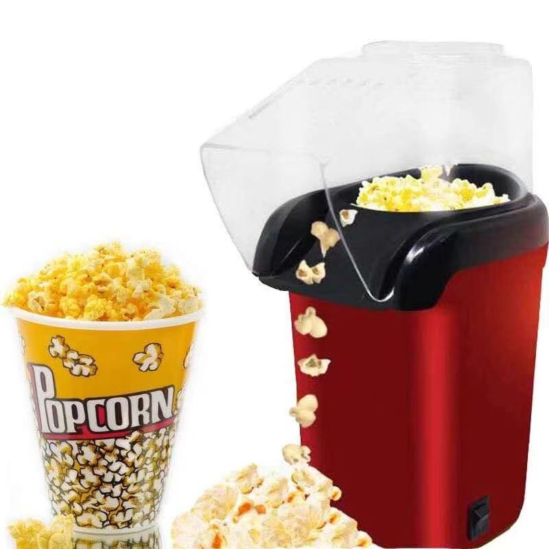 Electric Popcorn Maker Household Automatic Machine Air Blowing Popper 家用电动爆米花