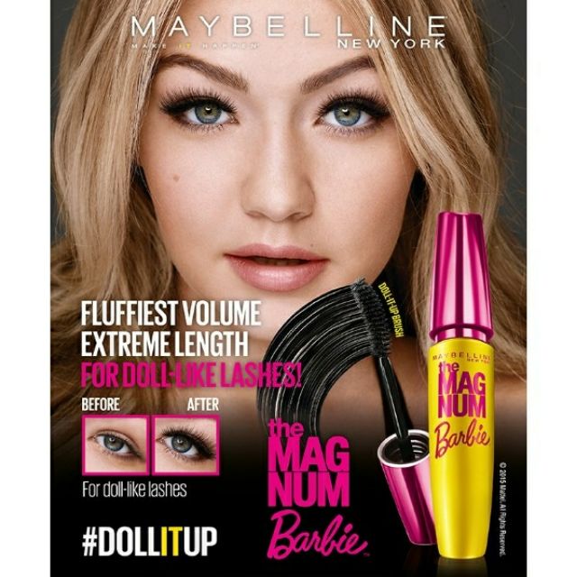 mascara the magnum barbie