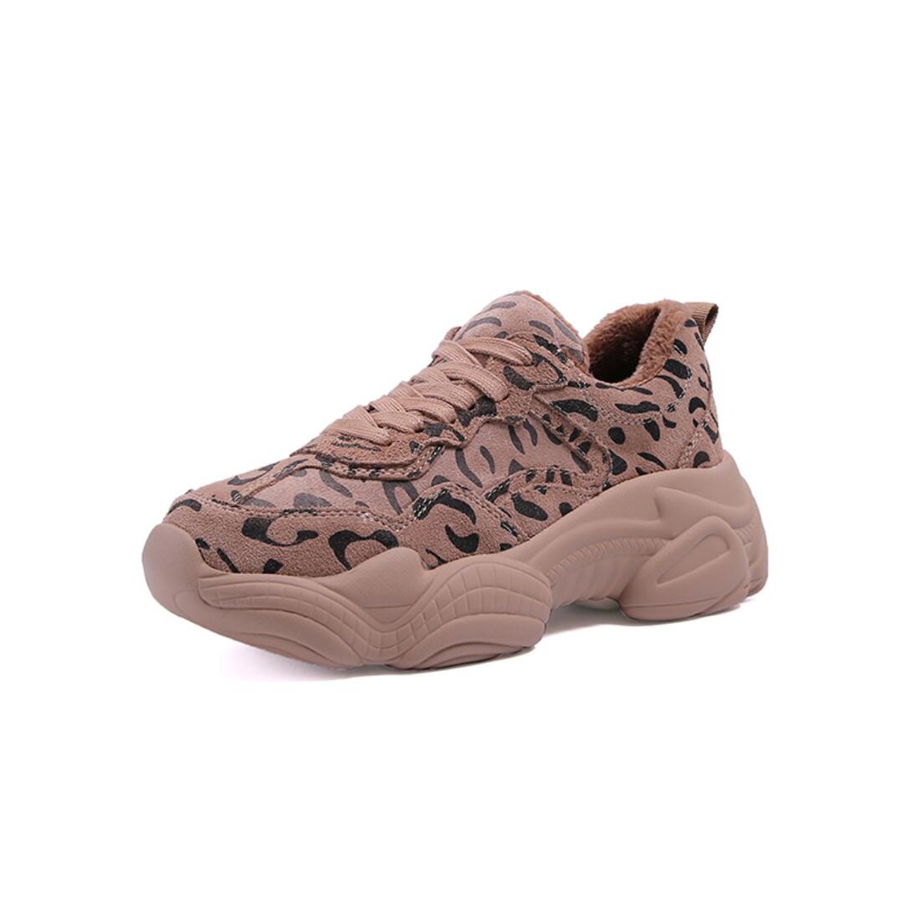 cheetah print athletic shoes