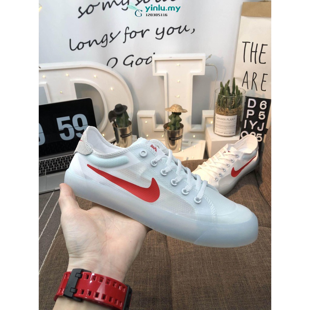 Nike Sb Zoom Blazer Low Xt Low Top Shoes Transparent Mesh Large Logo Shopee Malaysia