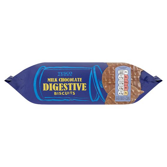 Tesco Milk Chocolate Digestive Biscuits 300g | Shopee Malaysia