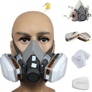 Download Full Face Vapour Gas Dust Mask Respirator For 3m 6800 Spray Paint Masks 7 In 1 Shopee Malaysia Yellowimages Mockups