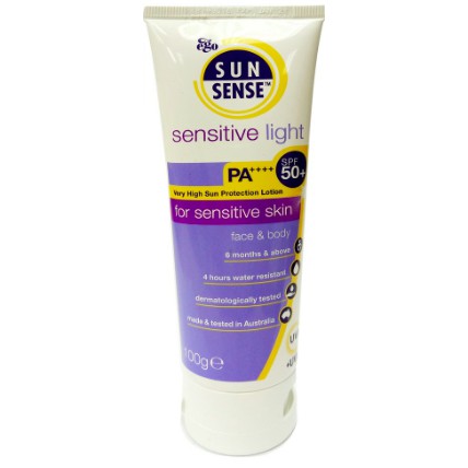 Buy Ego Sunsense Sensitive Light Spf50 100g Seetracker Malaysia