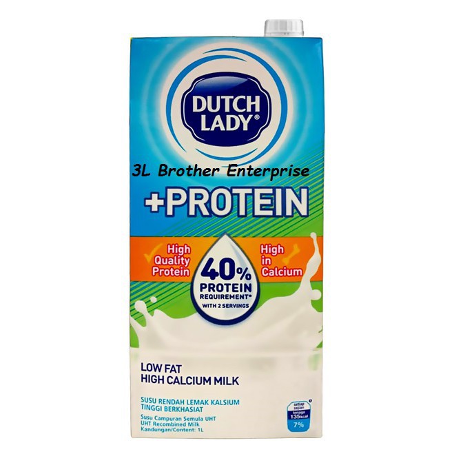 Dutch Lady Promotion Dutch Lady Uht Susu Protein Plus 1l Shopee Malaysia
