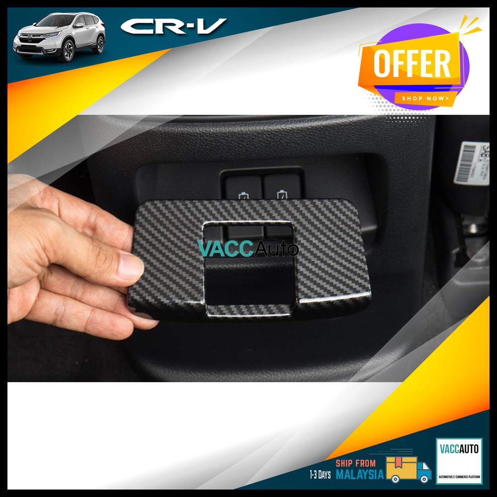 Honda CR-V Rear Center Console USB Port Cover Rear Row Charging USB ...