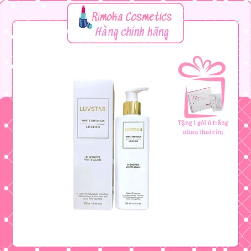 Luvstar body tone up cream 300ml Korea Shopee Malaysia