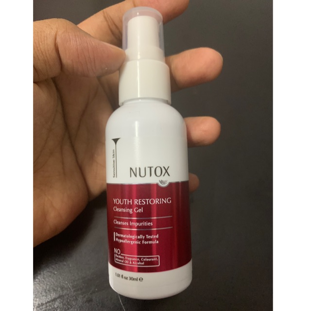 nutox cleansing gel review