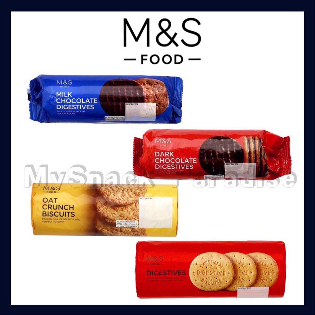 Marks & Spencer Digestive Biscuits | Shopee Malaysia