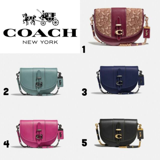 coach saddle 20 black