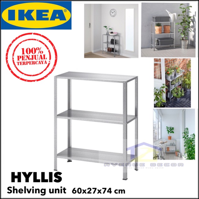 🔥🔥GUARANTEE CHEAPEST🔥🔥🔥 IKEA HYLLIS shelving unit 60x27x74 cm Shopee