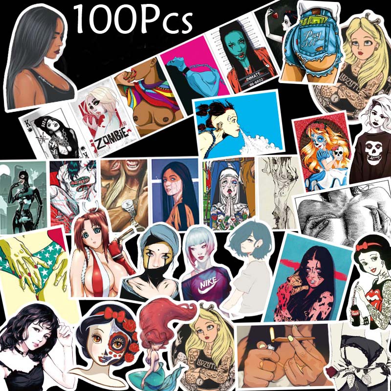 sexy cartoon stickers