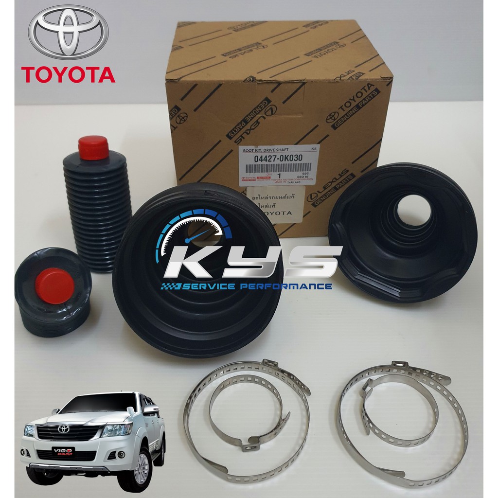 TOYOTA Genuine DRIVE SHAFT BOOT KIT INNER & OUTER with grease