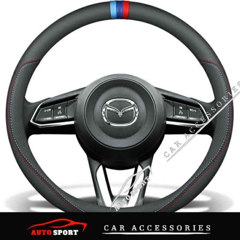 Mazda 3 Mazda 6 Mazda CX3 CX5 CX8 CX9 CX30 Mazda 2 Nappa Steering Cover