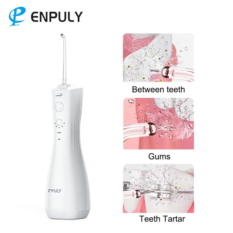 ENPULY Mini Portable Oral Irrigator Dental Water Jet Teeth Water ...