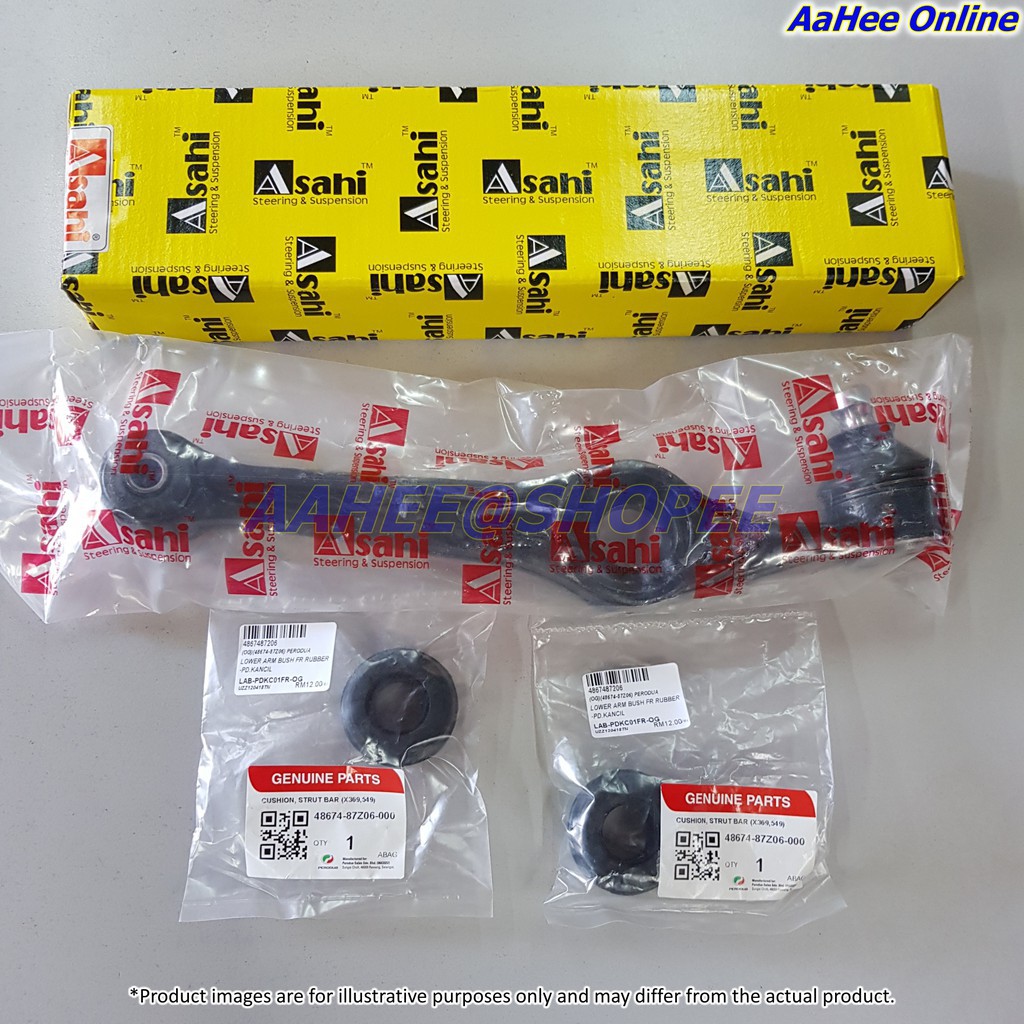 Kancil Lower Arm Asahi & Bush Original Perodua Genuine Parts | Shopee