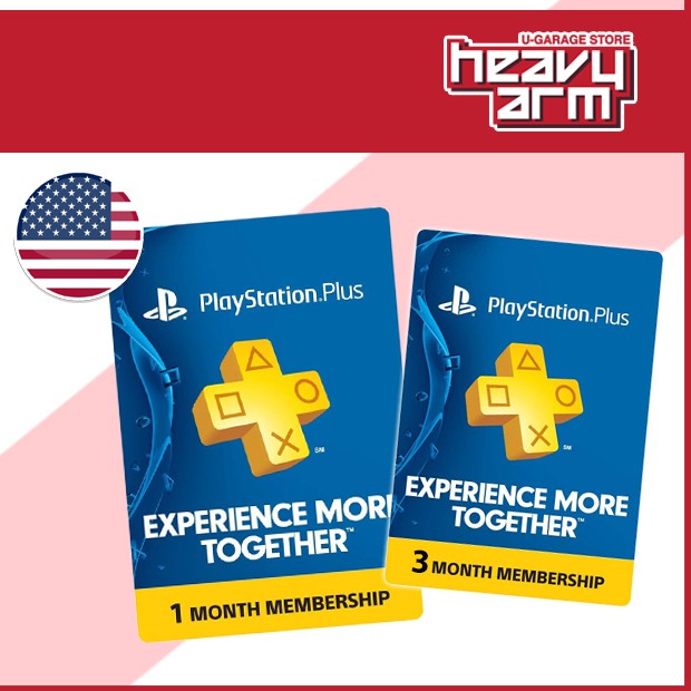 ps plus 3 months usa