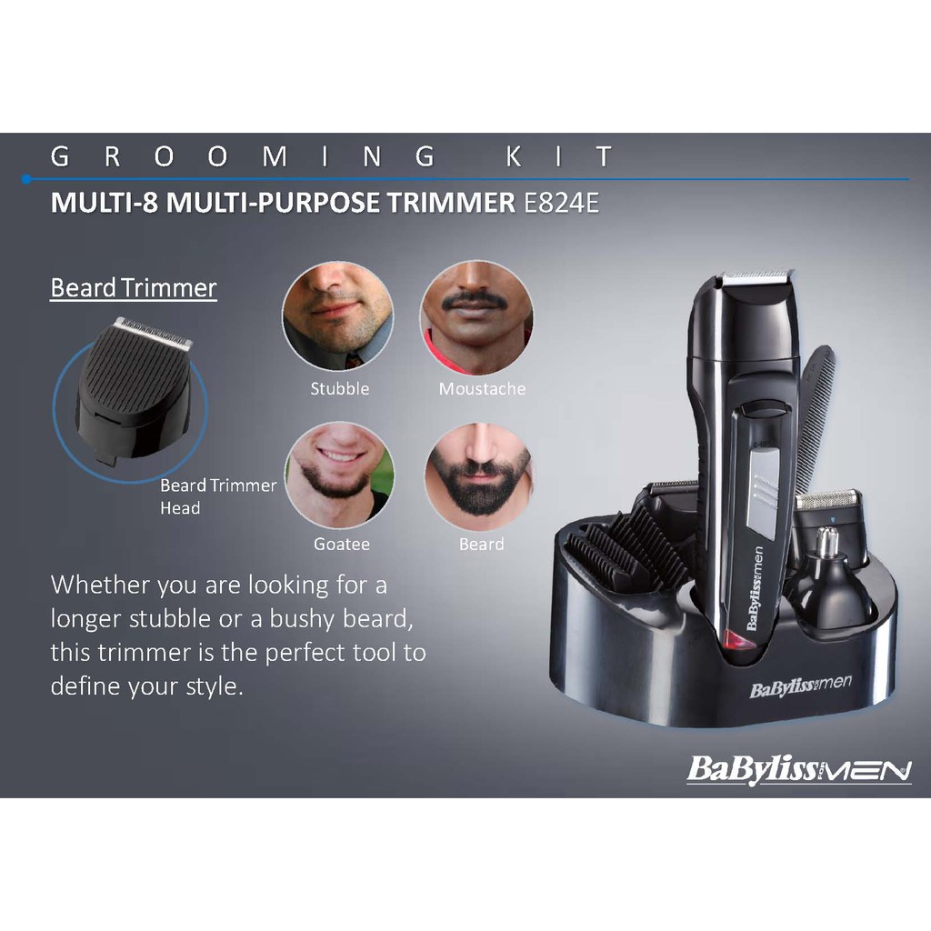 babyliss multi8 face&body e824e