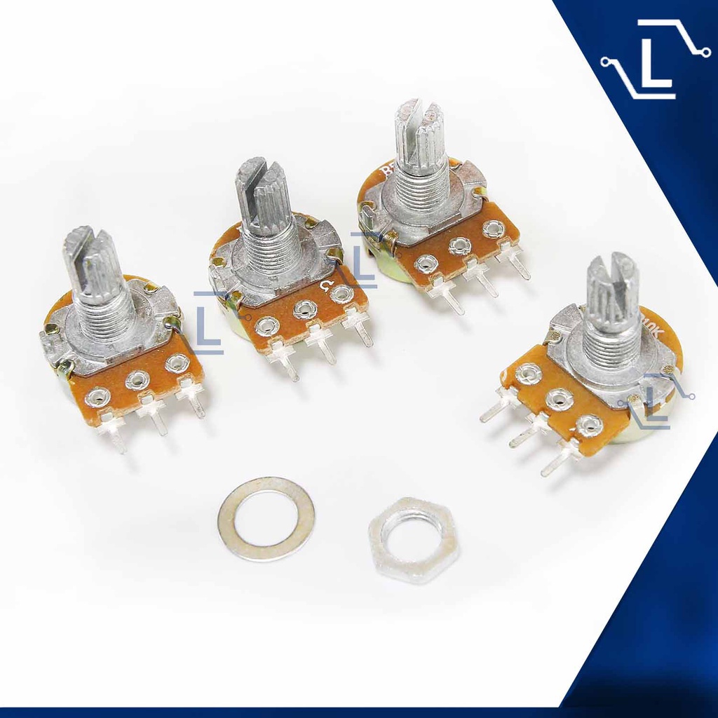 [Luminense] WH148 Variable Resistor Potentiometer Single Turn Linear