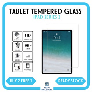 (BELI 2 PERCUMA 1) IPAD Tempered Glass Screen Protector AIR/IPAD 9.7''/IPAD PRO 9.7'' & 10.2'' & 10.5'' & 11'' & 12.9''