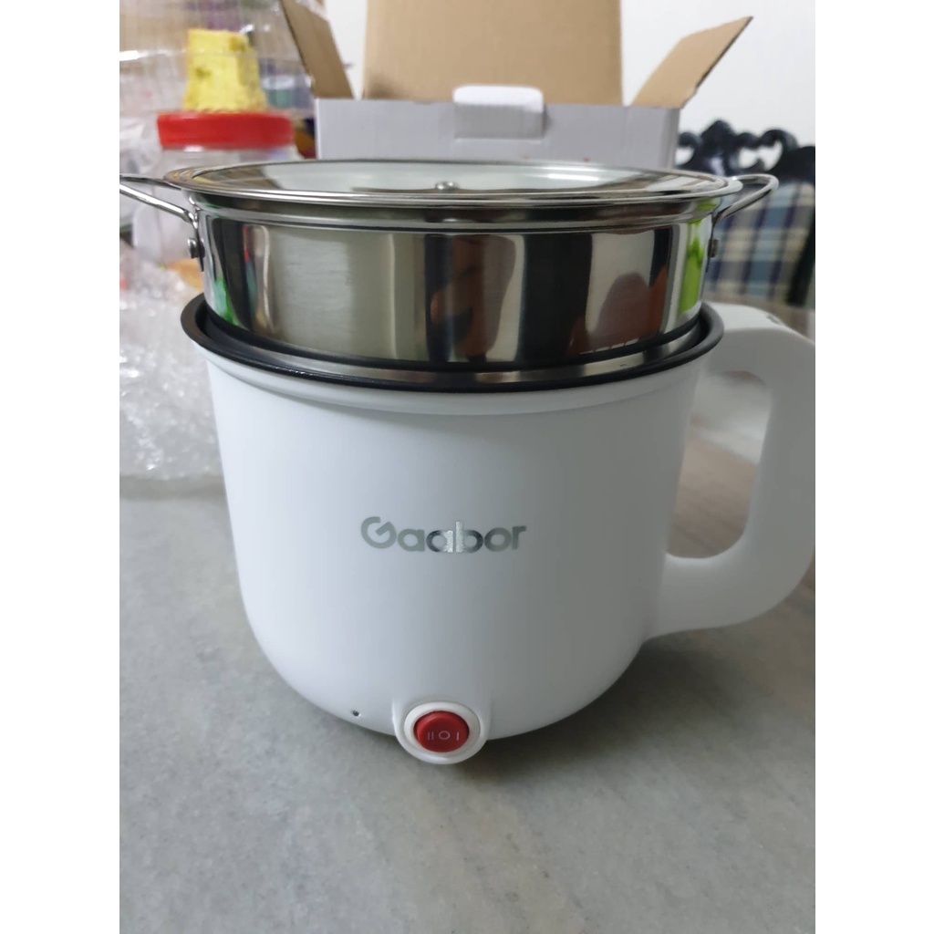 Gaabor Mini Rice Cooker Multi Cooker Multifunction Electric Skillet Nonstick Steamer Gr N18agr 3948