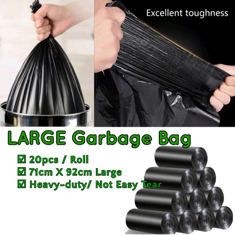 Strong Garbage Bag 71*92cm Large/ Plastic Bag / Plastik beg Shopee