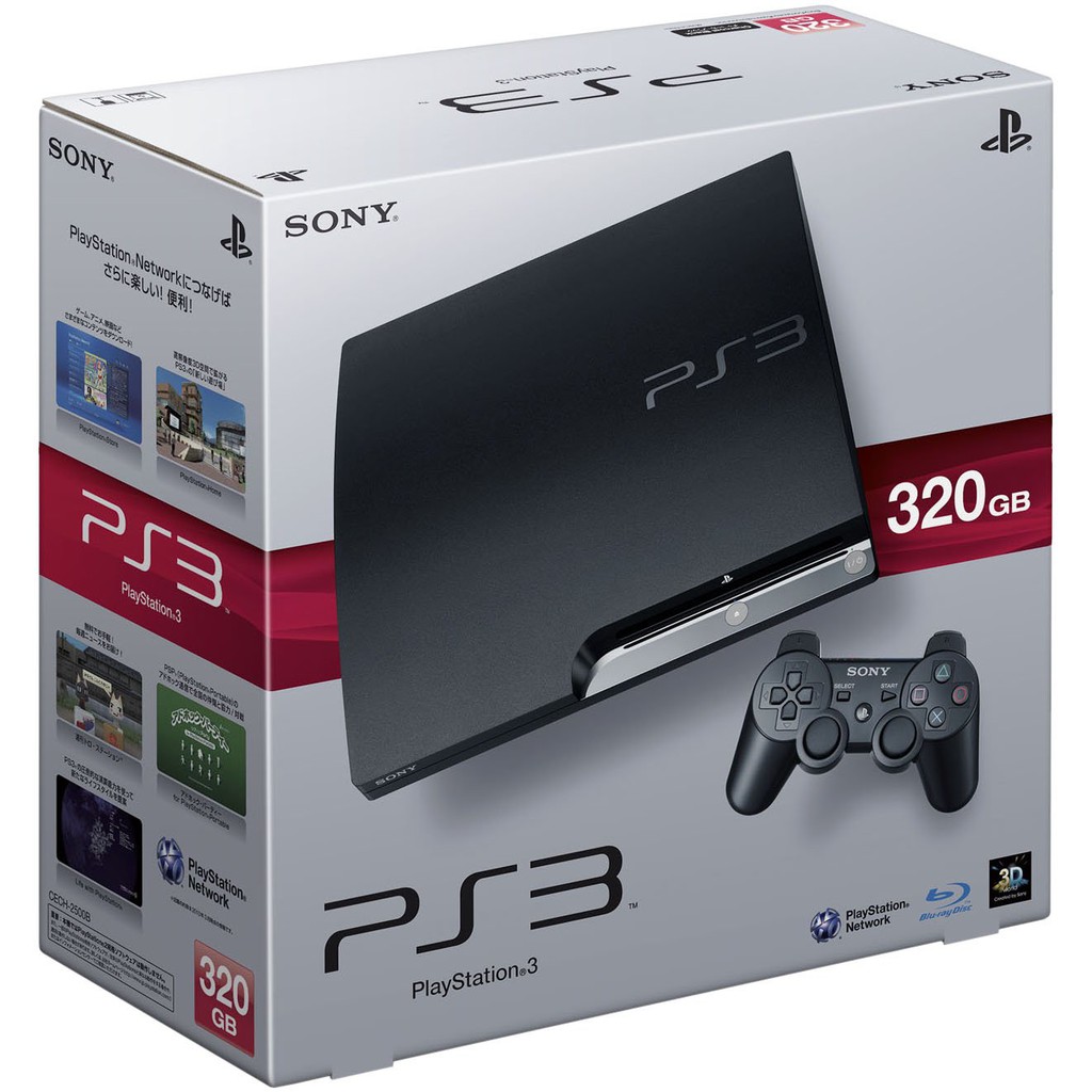 SONY PlayStation3 PS3 Slim Console 