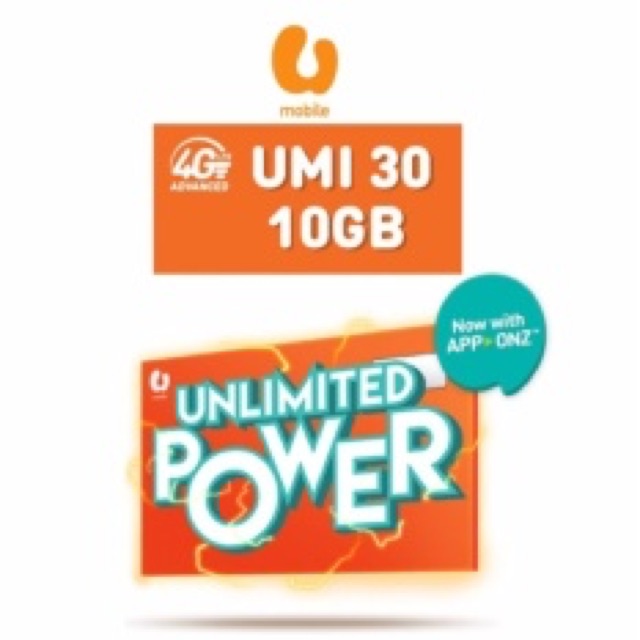 U Mobile U Internet Sim Shopee Malaysia