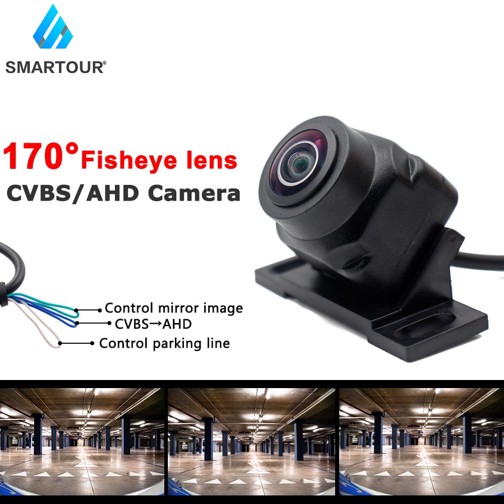 HD AHD 720P 170 Degree Fisheye Lens Starlight Night Vision Vehicle Rear ...