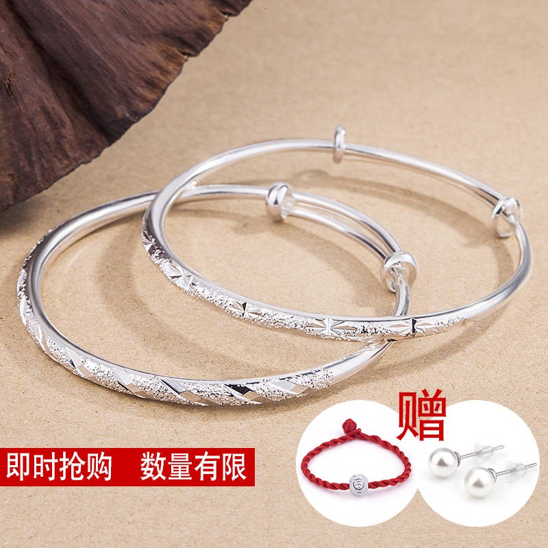 Ready Stock Gelang Tangan New Arrival Concubine S Baby S Breath Fashion Silver Bracelet Female 999 Silver Bracelet For Girlfriend Japan And South Korea Simple And Versatile Lover Gift
