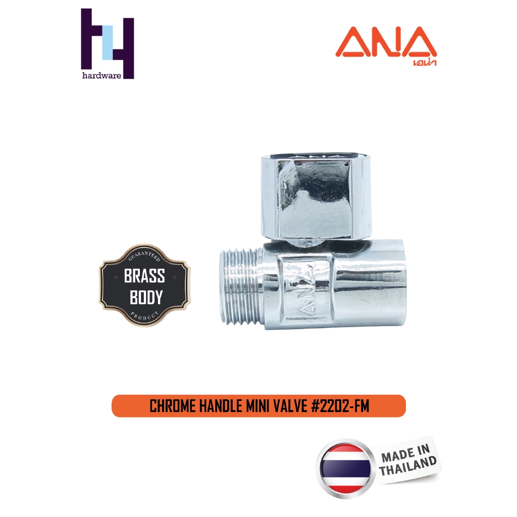 Ana 1 2 Chrome Handle Mini Valve Fm 2202 Shopee Malaysia