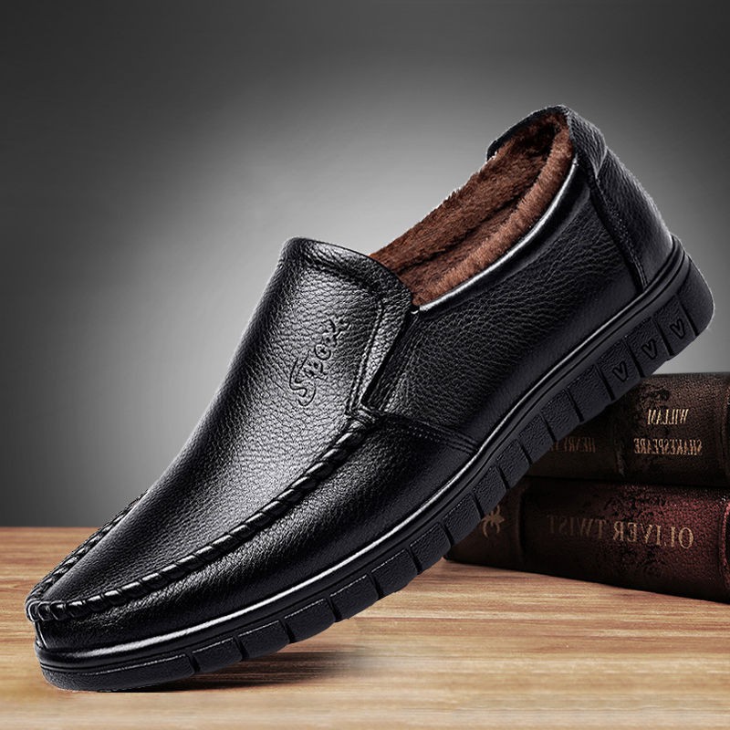 Headlayer CowhideLeather shoes men's leather autumn