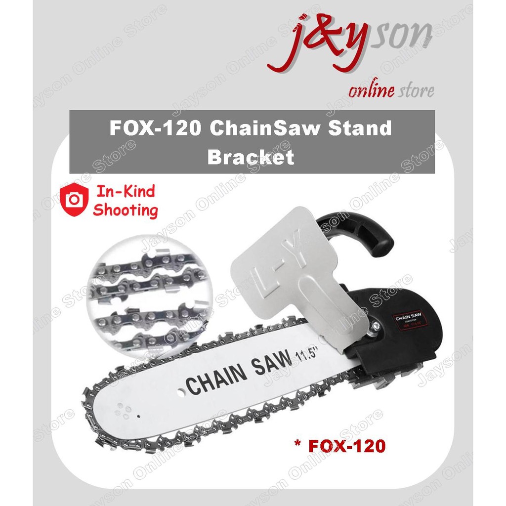 Fox 120 Chainsaw Stand Bracket Latest Generation Pwp