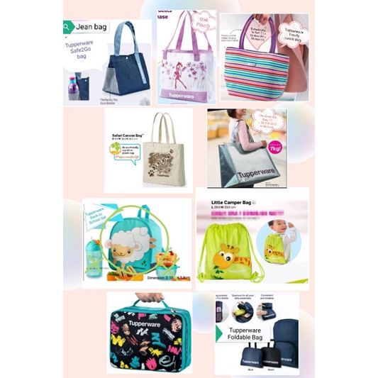 Tupperware Bags Collection