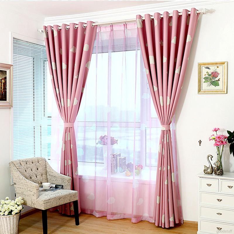 Hook New Morden Curtains For The Living Room Curtain Shopee