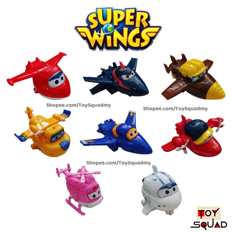Super Wings Transforming Anime Deformation Plane Robot Action Figures Transformation Toys For Kids Jett