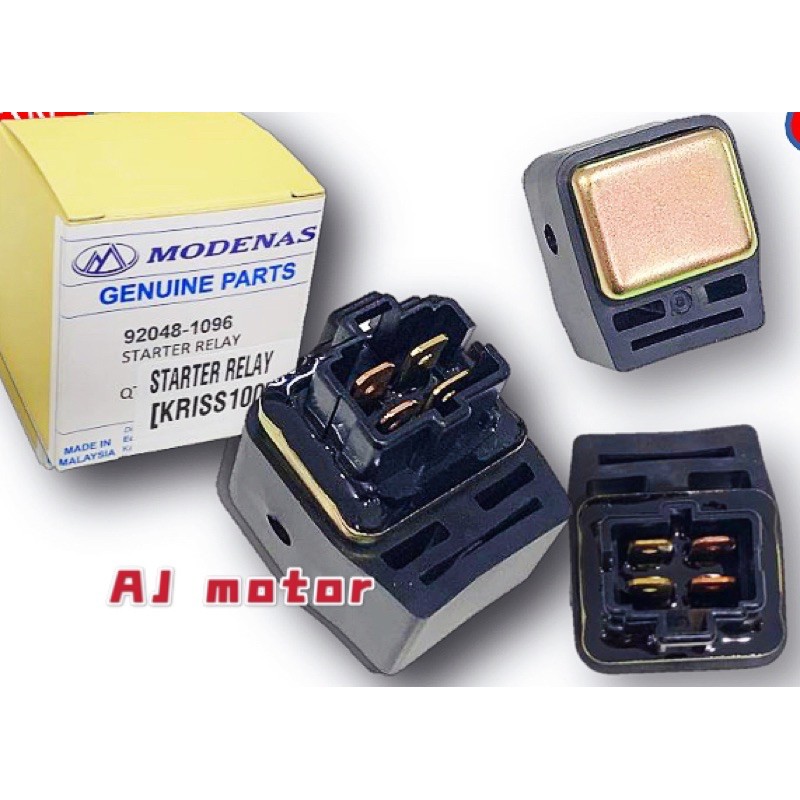 KRISS100 CT100 MR1 STARTER RELAY MODENAS KRISS100 CT BATTERY BATERI