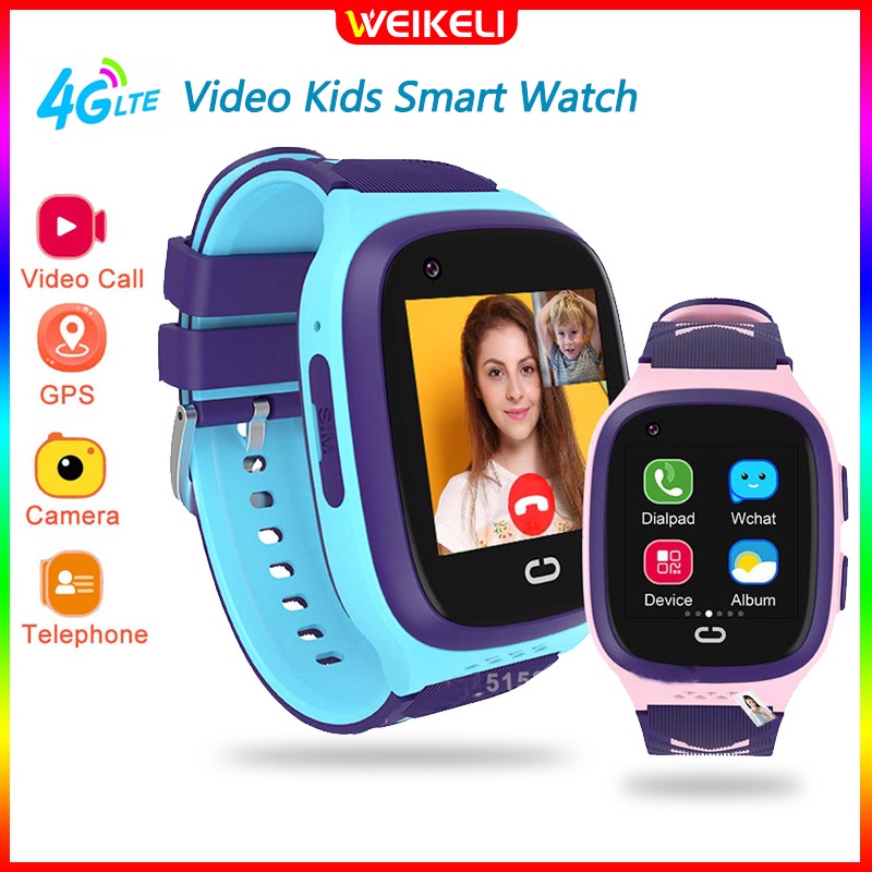 Jam LT31 4G Kids Watch Video Call Phone Watch GPS Tracker SOS Call IP67 Waterproof Child Smartwatch Remote Monitoring Clock