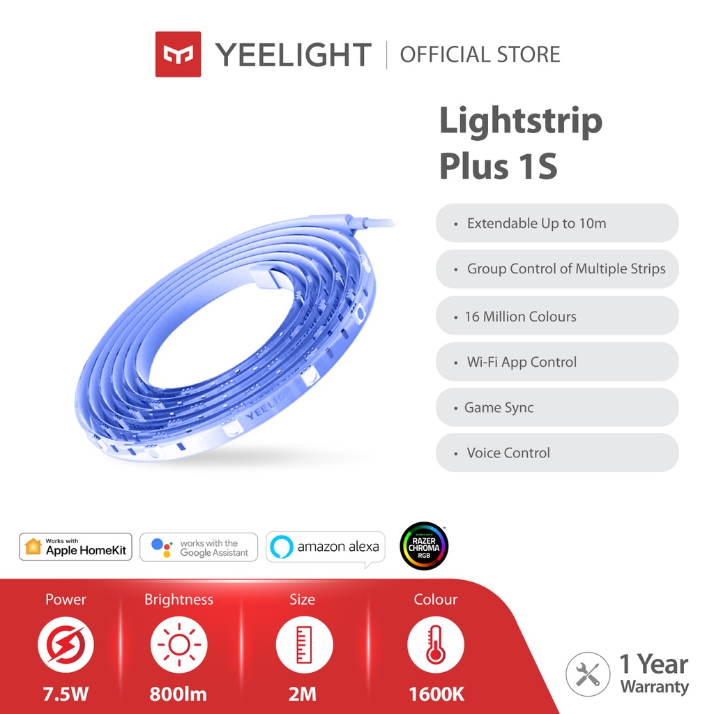 Yeelight led lightstrip 1s как подключить к телефону