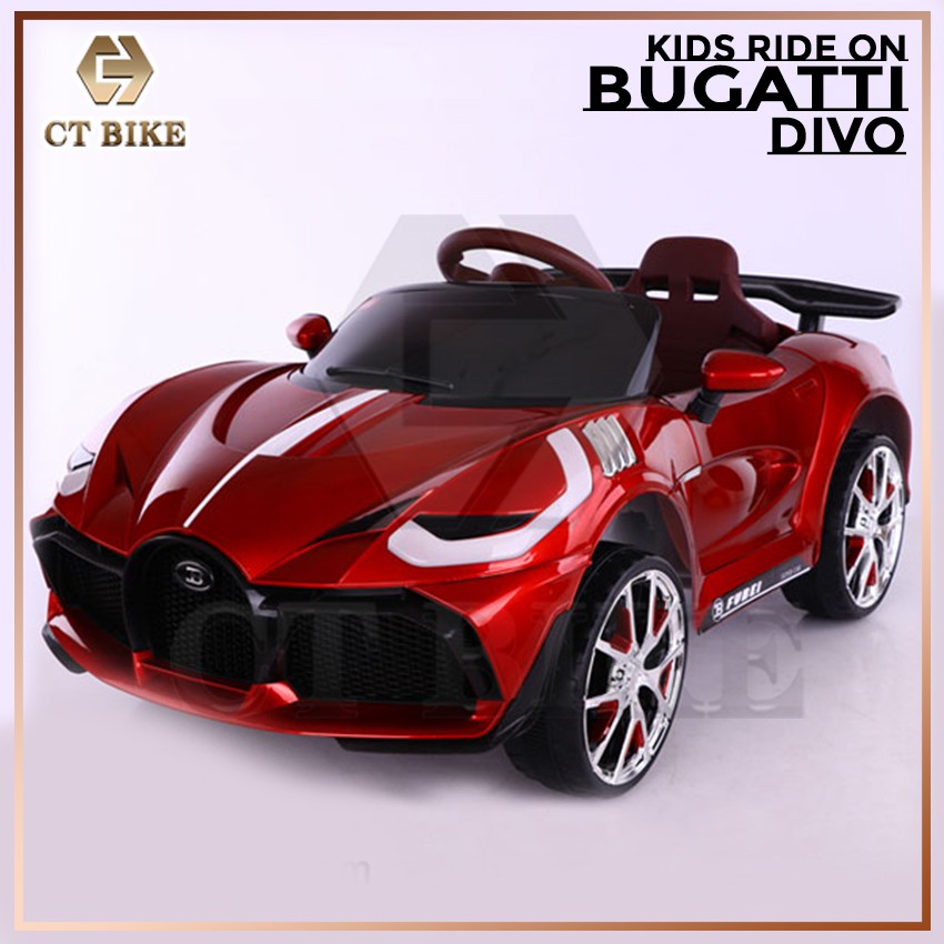 kids ride on bugatti