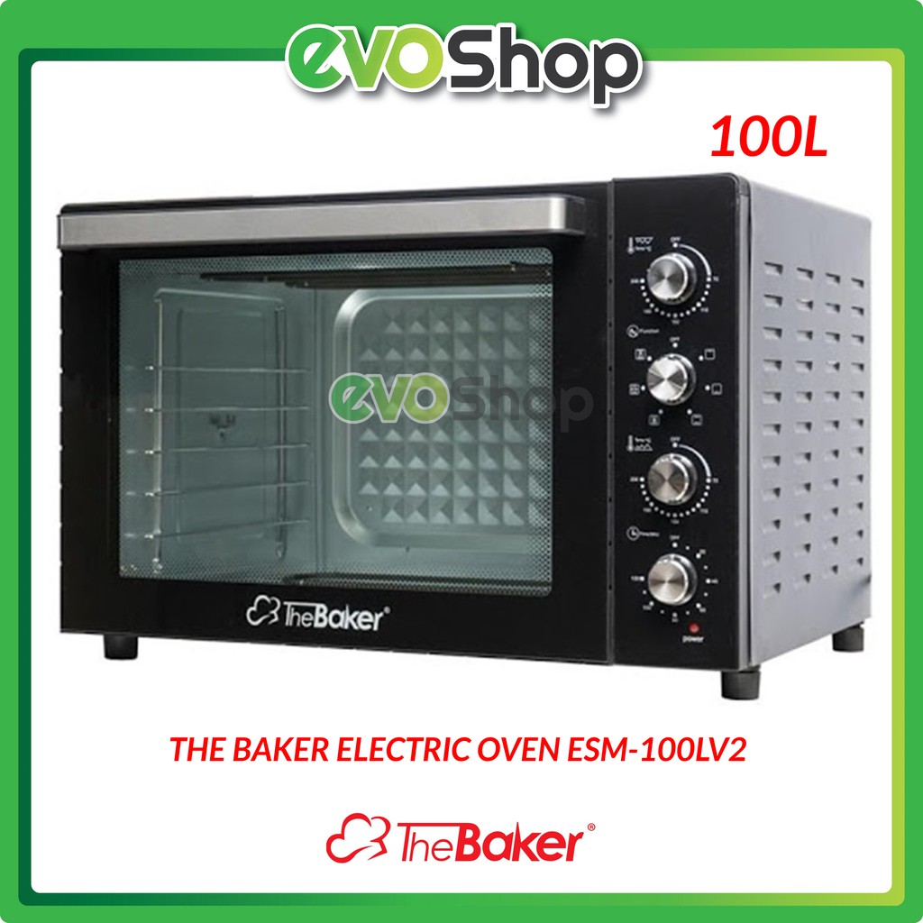 (READY STOCK) THE BAKER Large Electric Oven 100 Liter ESM100LV2