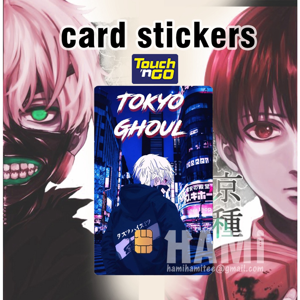 buy tokyo ghoul sticker ken kaneki card sticker anime sticker touch n go sticker access card atm card skin sticker seetracker malaysia