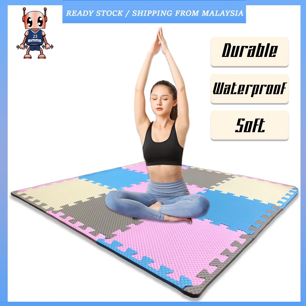 puzzle yoga mat
